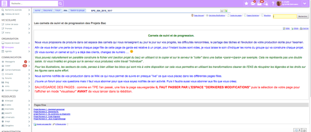 Wiki utilisation