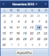 Calendrier des agendas